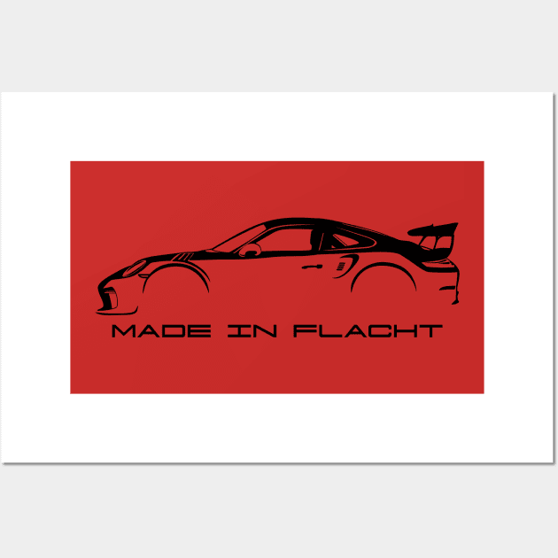 Made In Flacht Wall Art by IbisDesigns